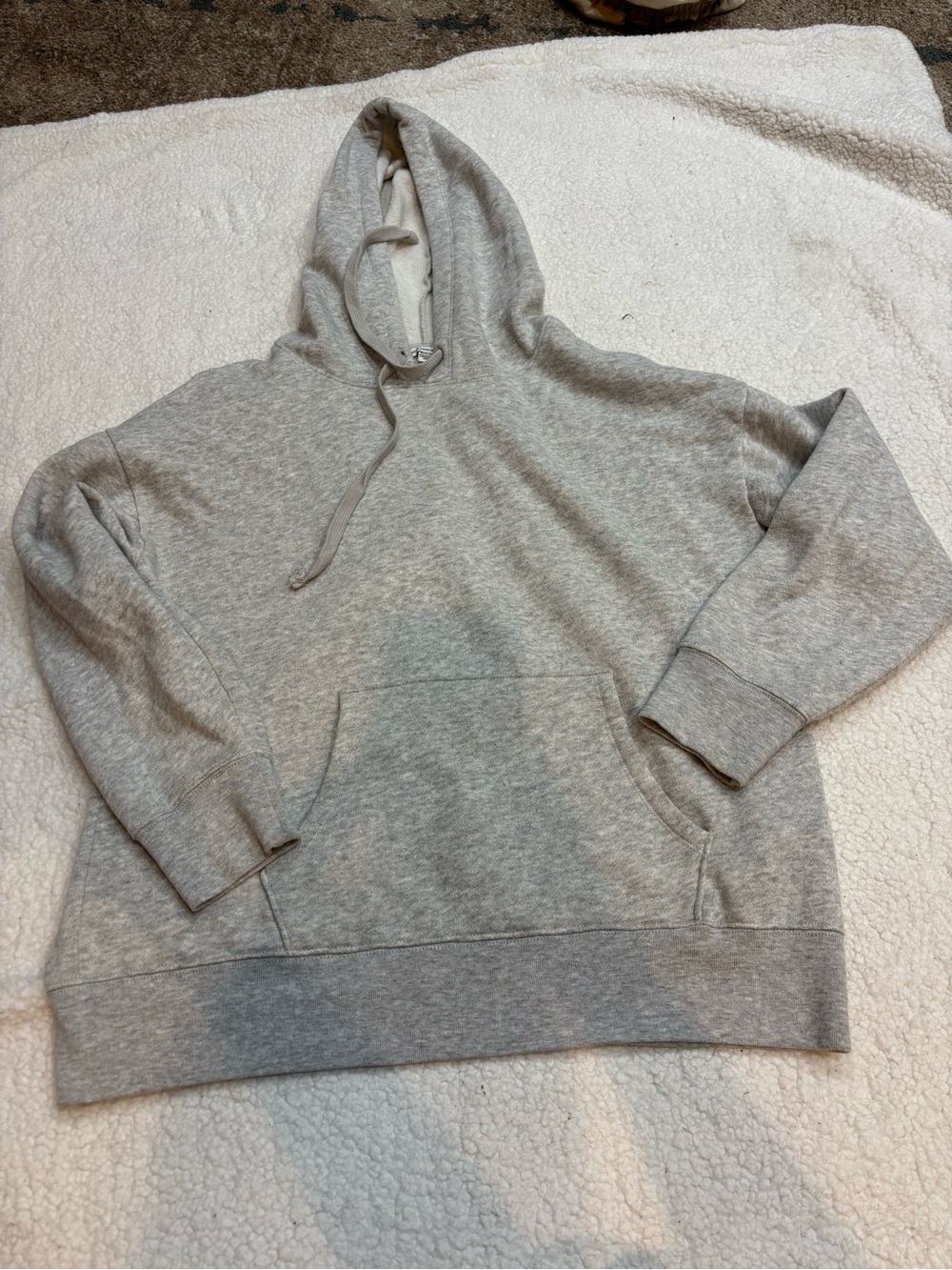 Classic American Eagle Grey Hoodie Medium